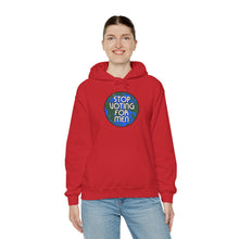 Load image into Gallery viewer, STOP VOTING FOR MEN Unisex Hoodie
